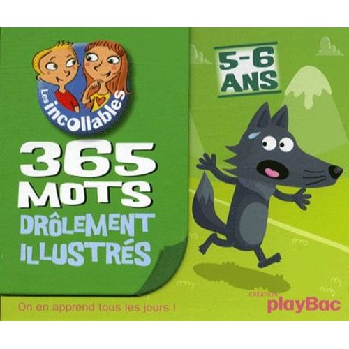 365 Mots Drolement Illustres 5 6 Ans Soutien Scolaire Parascolaire Rakuten