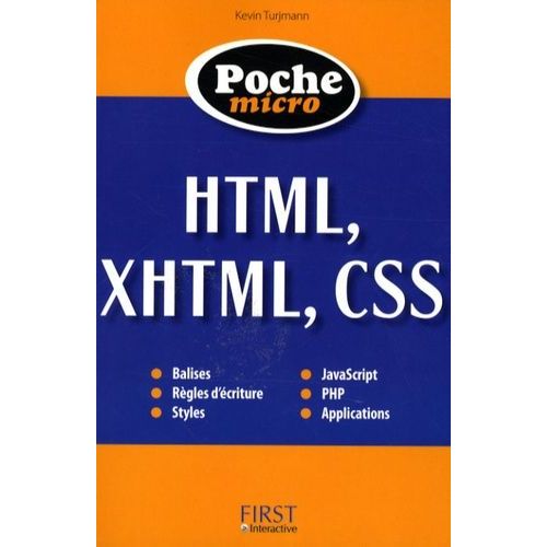 Html, Xhtml, Css