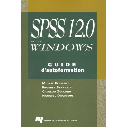 Spss 12.0 Pour Windows - Guide D'autoformation