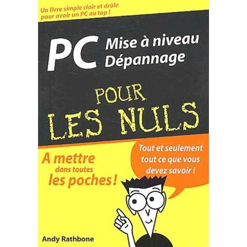 Pc Mise À Niveau Et Dépannage Pour Les Nuls