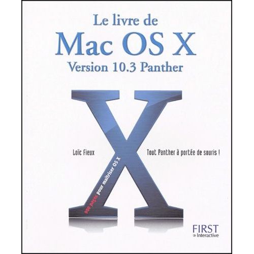 Le Livre De Mac Os X Version 10.3 Panther