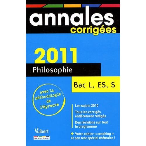 Philosophie Bac L, Es, S