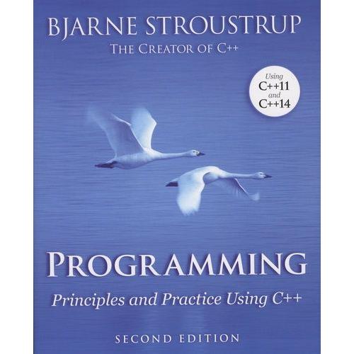 Programming - Principles And Practice Using C++