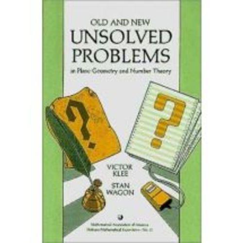 Old And New Unsolved Problems In Plane Geometry And Number Theory