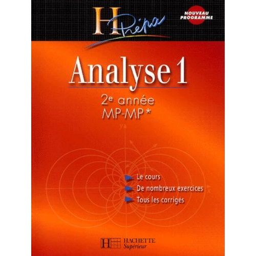 Analyse 1, 2e Année Mp-Mp*