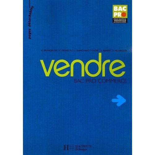 Vendre Bac Pro Commerce