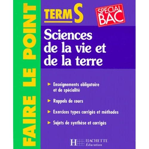 Sciences De La Vie Et De La Terre Terminale S