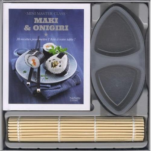 Coffret Maki Et Onigiri - 30 Recettes Pour Mettre L'asie À Votre Table !