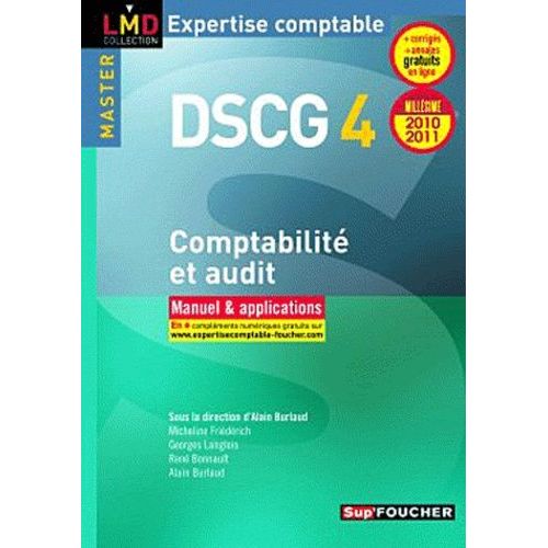 Dscg 4 Comptabilité Et Audit - Manuel & Applications