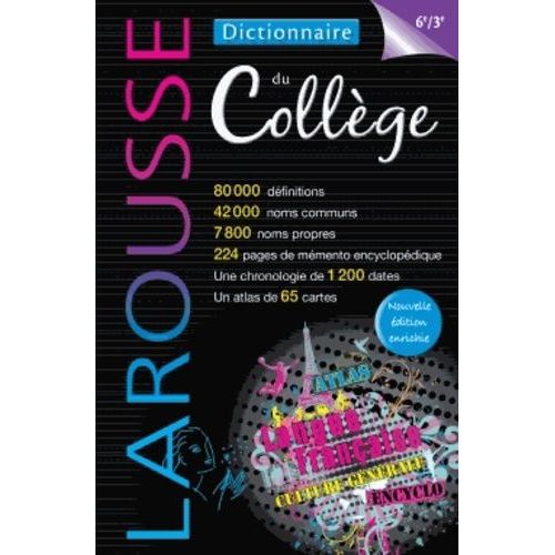 Dictionnaire Du Collège
