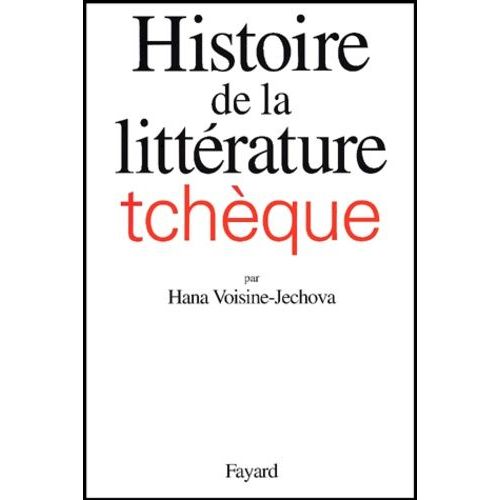 Histoire De La Littérature Tchèque