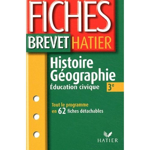 Histoire-Géographie 3ème