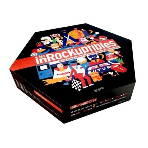 Les Inrockuptibles 30 Ans De Pop Culture Sur Un Plateau Et En 600 Questions - Contient : 120 Fiches De Questions, 1 Plateau, 1 Dé, 8 Pions, 20 Cartes Coup De Théatre, 1 Livre De 128 Pages