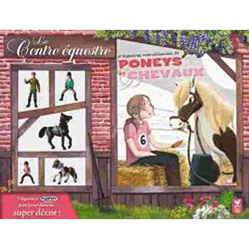 Le Centre Équestre - Coffret Avec Un Livre Et 5 Figurines