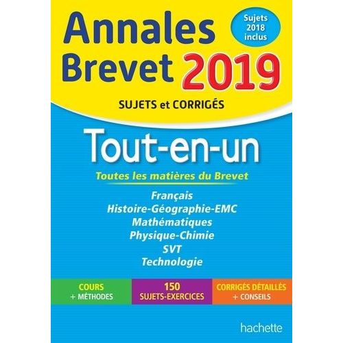 Annales Brevet - Tout-En-Un