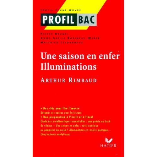 Une Saison En Enfer, Illuminations, Arthur Rimbaud