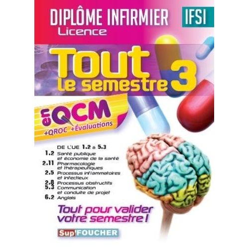 Tout Le Semestre 3 - En Qcm + Qroc + Évaluations : De L'ue 1.2 À 5.3