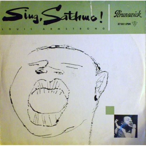Sing, Satchmo! Brunswick German Import