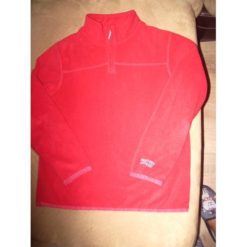 Sweat Rouge 11/12 Ans Rouge Tex