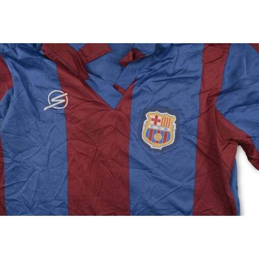 Maillot Vintage FC Barcelone - Taille S - Couleurs Multicolores - Produit Officiel Occasion