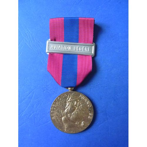 Decoration / Medaille De La Defense Nationale / Aviation Legere / Echelon Bronze