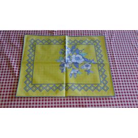 Lot De 2 Sets De Table En Toile Ciree - Francoise Saget