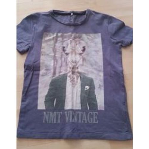 Tee Shirt Name It 10 Ans Bleu