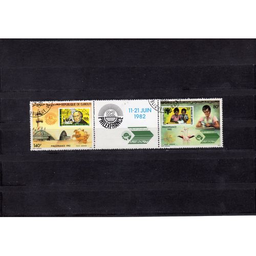 Timbres De Poste Aérienne De Djibouti (Exposition Philatélique Internationale Philexfrance 82)