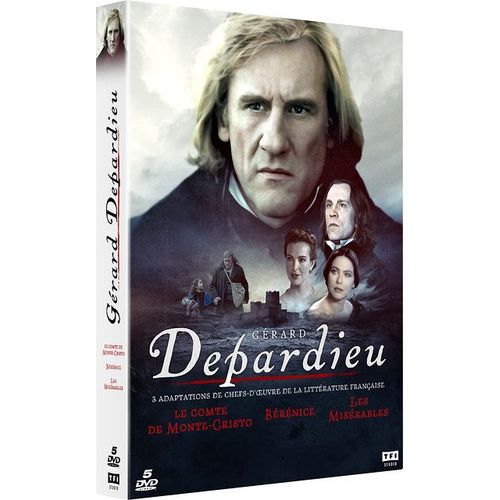 Gérard Depardieu : Le Comte De Monte-Cristo + Bérénice + Les Misérables - Pack