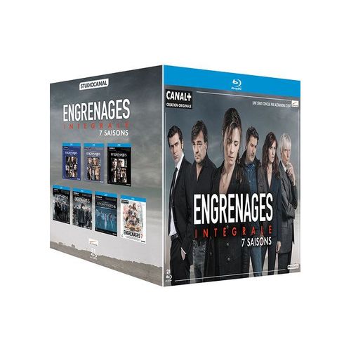 Engrenages - Intégrale 7 Saisons - Blu-Ray