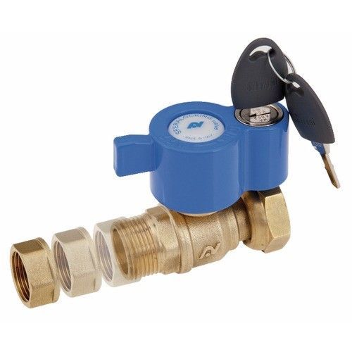 Vanne à sphère pour compteur - cadenassable - 20x27 - M20x27- Sferalocking SFERACO