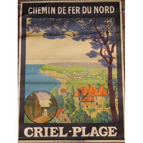 Affiche Criel-Plage