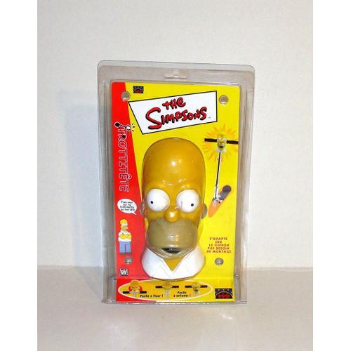 Trotti Tête Simpsons Figurine Tête De Homer Adaptable Au Guidon Des Trottinette Ou Patinette