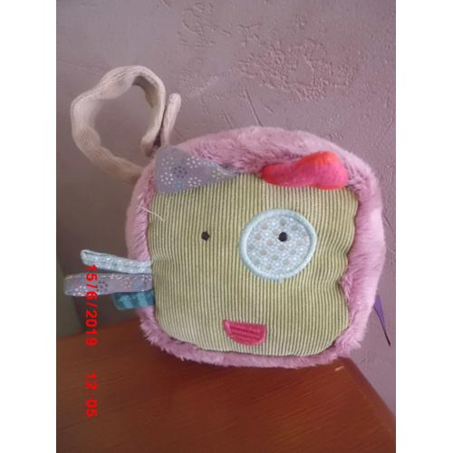 Peluche Cube Chat Les Jolis Pas Beaux