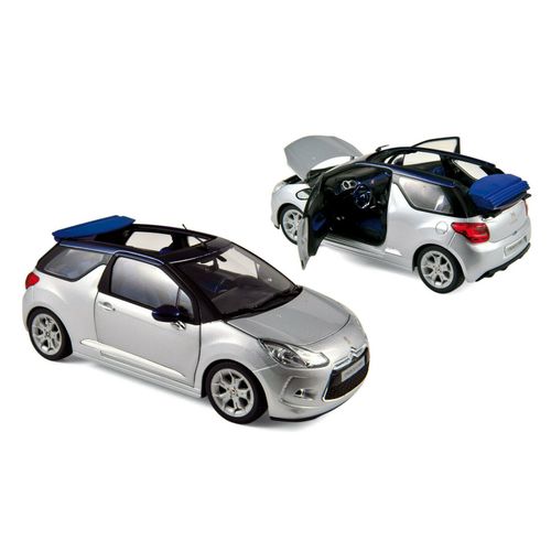 Citroen Ds3 Cabriolet Gris Ag 2013 1/18 Norev 181548 Neuf-Norev