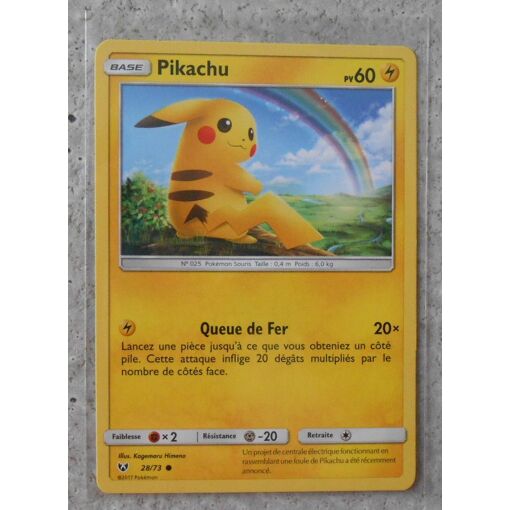 pikachu 28/73 - légendes brillantes