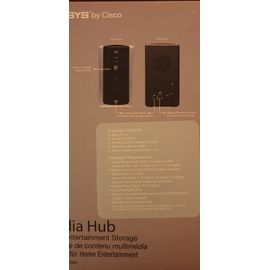 Linksys Media Hub Home Entertainment Storage with Two Bays NMH300 - Serveur NAS - 2 Baies - SATA 3Gb/s - RAID 1, JBOD - Gigabit Ethernet