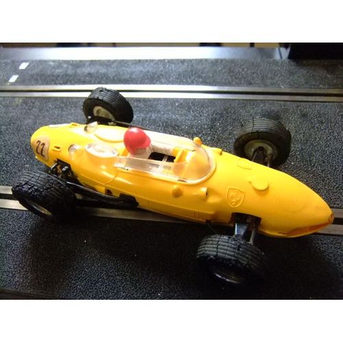 Scalextric Triang Ferrari 156 Amarillo Nº 22 Guia Movil Made In Spain-Scalextric