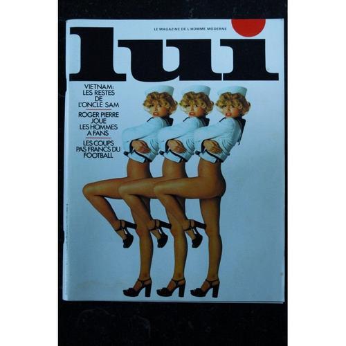 Lui 111 1973 Avril Interview Rita Renoir Crazy Horse Roger Pierre Nitka Pin-Up Aslan