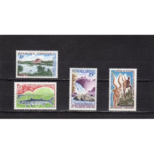 Timbres-Poste Du Gabon (Année Internationale Du Tourisme)