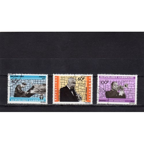 Timbres-Poste Du Gabon (Grands Musiciens De Jazz)