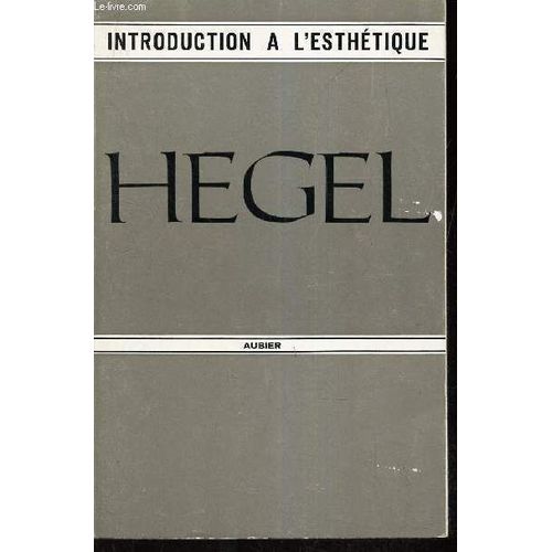 Introduction A L Esthetique.
