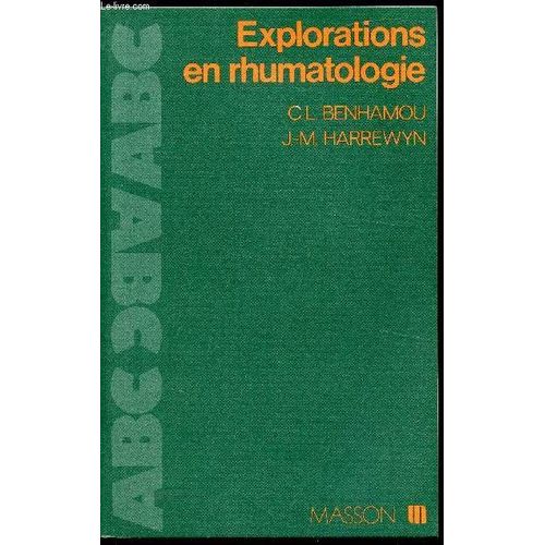 Explorations En Rhumatologie