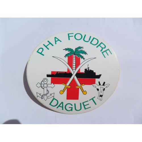 Insigne Auto Collant Pha Foudre Guerre Du Golfe