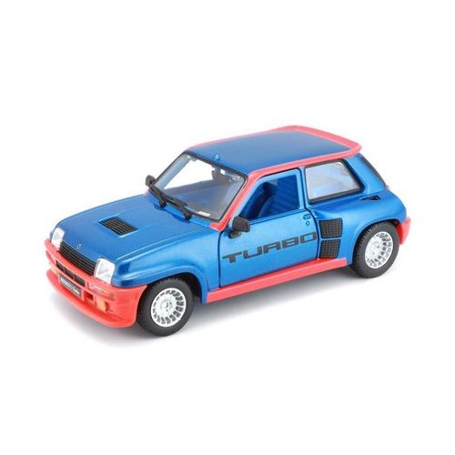Véhicules Miniatures Die Cast 1/24 Renault R5 Turbo 1 - Bleue