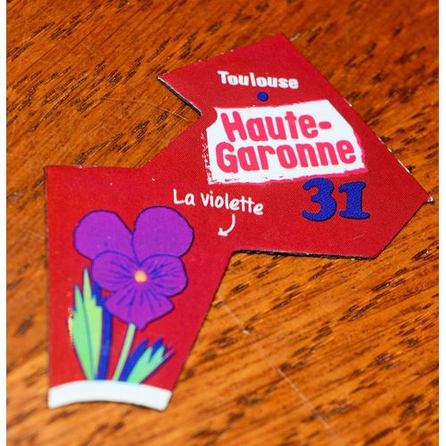 Magnet Le Gaulois N° 31 Haute- Garonne (Collection 2018)