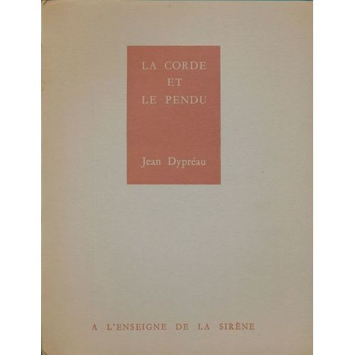 La Corde Et Le Pendu