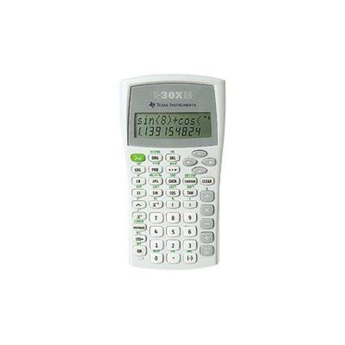 Texas Instruments TI-30X IIB - Calculatrice scientifique - USB - 10 chiffres + 2 exposants - pile