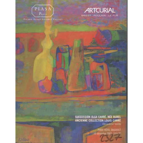 Succession Olga Carre , Nee Burel - Ancienne Collection Louis Carre - Deuxieme Vente - [Bazaine - Gromaire - Esteve - Valmier - Geer Van Velde - Villon - Herbin - Lapicque - Lanskoy - ...