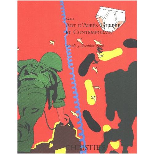 Art D'aprés -Guerre Et Contemporaine/ Mardi 5 Décembre 2006
